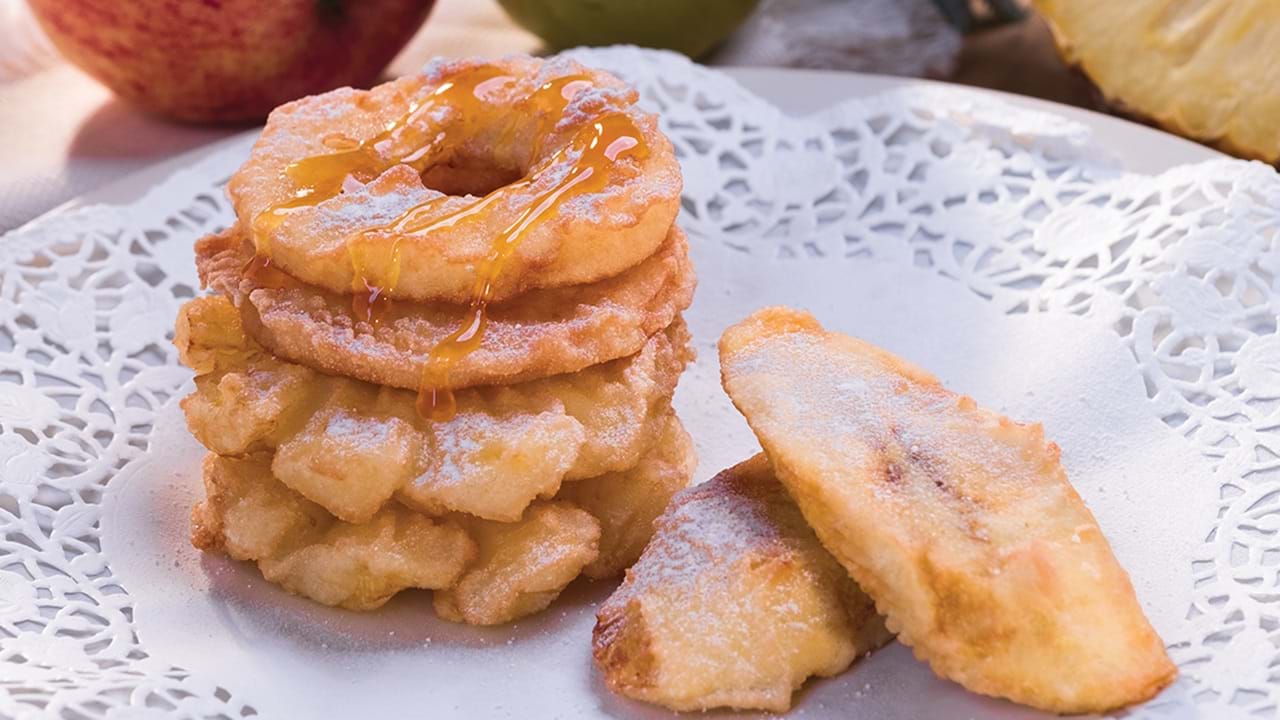 Coconut Fruit Fritters Photo